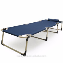 Outdoor Furniture General Use folding camp bed and Iron Metal Type Yes Folding beach bed